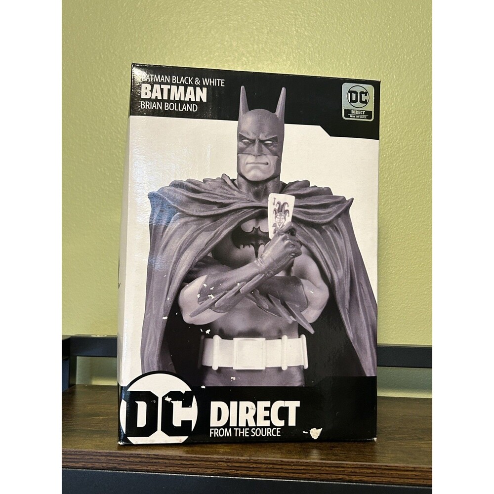Batman Black & White, DC Direct, Brian Bolland, 2nd Edition, New-box damage #